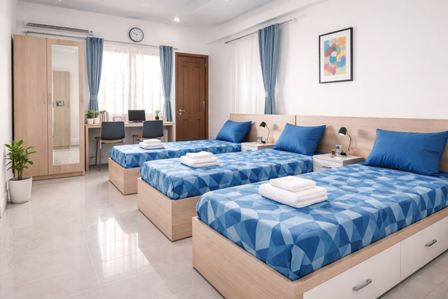 Triple Sharing Budget PG Room Andheri East